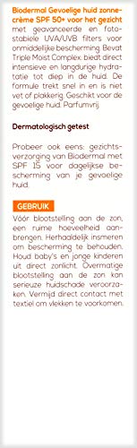 Biodermal Gevoelige Gezichts Zonnecrème SPF 50 – 50 ml - View 2