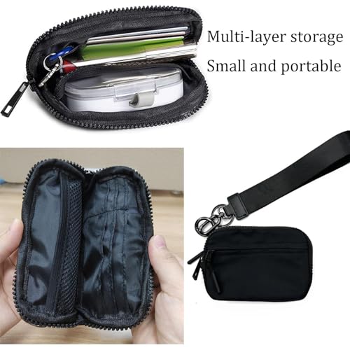 Commonlyto Wallet, Commonlyto the Wallet 2nd Gen, Wristlet Waterproof Nylon Wallets for Women Daily & Shopping (Blue)3