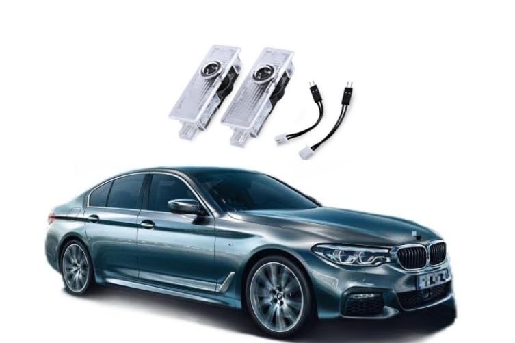 YYXSYY 2 Pcs Car Door Lights HD Welcome Ghost Shadow Light Compatible with 1/3/4/5/6/7/M/X/Z/GT Series…