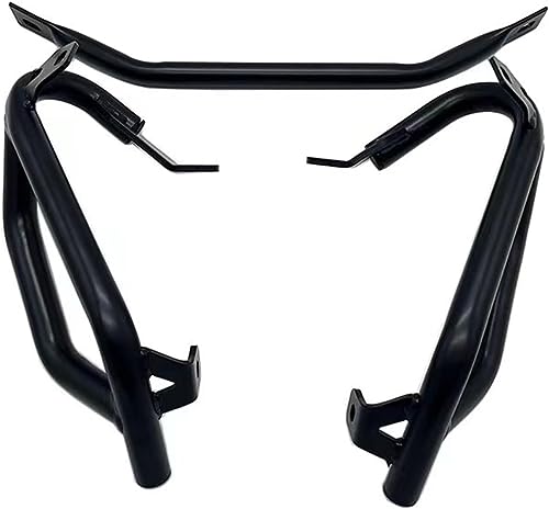 Protection moteur Tiger 900 pare-chocs haut de gamme en acier noir satiné