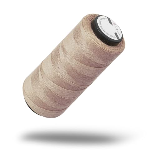 Lialina Taupe Jeansgarn für Nähmaschine [500m] - OEKO-TEX - Nähte wie im...