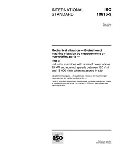 Mechanical vibration: ISO TC 108/SC 2/WG 3: Amazon.com: Books