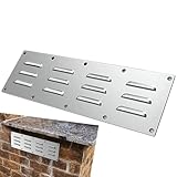 Lüftungsgitter aus Edelstahl | Lüftungsgitter aus Edelstahl für Feuerstelle, Grill, Grill,...