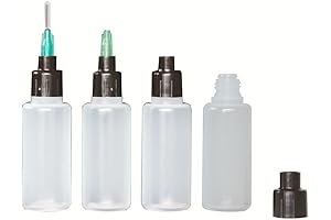 15 Packs 20ml Luer Lock Bottles with Blunt Needles and Needle Caps