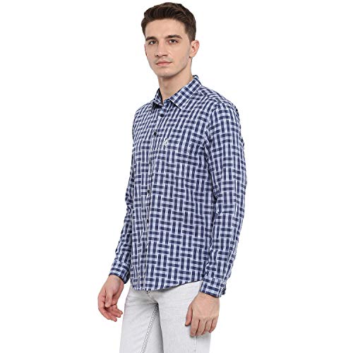 Image of Red Tape Men Stone Blue Shirt