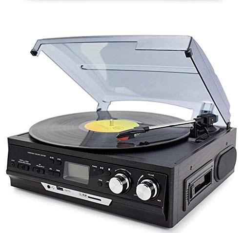 Tourne-disque rétro moderne en vinyle phonographe antique gramophone vieux ruban audio radio U multifonction - Les Beatles, Paul McCartney, John Lennon, RIngo Starr, George Harrison Tourne-disque rétro moderne en vinyle phonographe antique gramophone vieux ruban audio radio U multifonction – Image 3