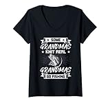 Photo Gallery donna some grandmas knit real grandmas go fishing grandma maglietta con collo a v Photo Gallery donna some grandmas knit real grandmas go fishing grandma maglietta con collo a v