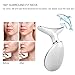 Face and Neck Massager, 7 Color LED Facial Beauty Device, Portable Skin Care Tools for Home Use,White
