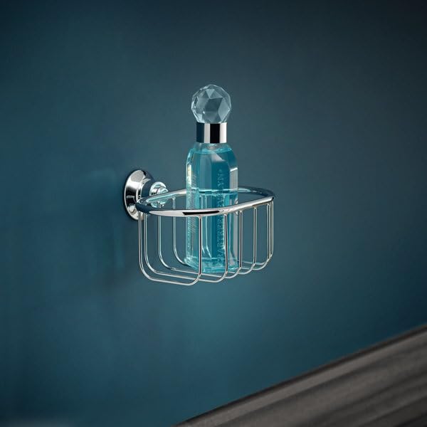 hansgrohe AXOR Montreux Seifenkorb, Farbe: Brushed Black Chrome