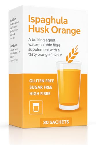 Husk Ispaghula Orange Drink Sachets Contains Natural Fibre Pack of 30