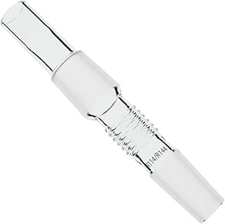 Chemglass CG-1317-G-20 Series CG-1317-G Vapor Tube, Compatible with Buchi Rotary Evaporators, 24/40 Joint, 188 mm Length, Decaled