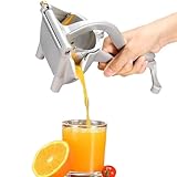 Zitruspresse - Tragbare Saftpresse Küche Saftpresse mit ergonomischem Griff, Ernteausdreher für Limette, Grapefruit, Passionsfrucht, Granatapfel, Getränkezubereitung
