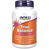 NOW Supplements, True Balance, a Multi-Vitamin, Multi-Mineral Supplement including Biotin, 120 Capsules