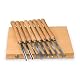 Drechseleisen Holzstar Drechselmesser-Set 8-teilig mit Hohlbeiteln und Abstechbeitel