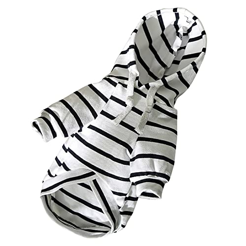 Spark Paws Hunde-Kapuzenpullover - Samtweiches Fleece-Innenfutter Für Alle Rassen (Olivgrün-Creme, 2XL)