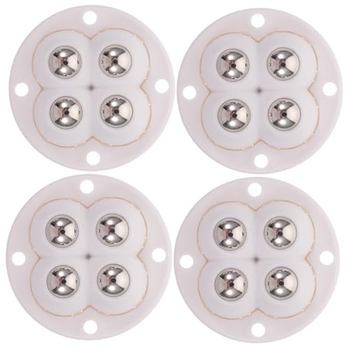 TOPBATHY 1 Juego Ruedas Autoadhesivas Corredizo Ruedas Para Muebles Carro De Almacenamiento Ser Pegajoso Rueda Giratoria Autoadhesiva Ruedas Giratorias Adhesivas Abdominales 4 Piezas