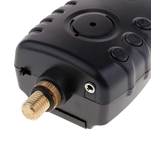 YIJU Alarmes de Mordida de Pesca Definir Alarmes Digitais Indicadores de Mordida de Pesca - Amarelo