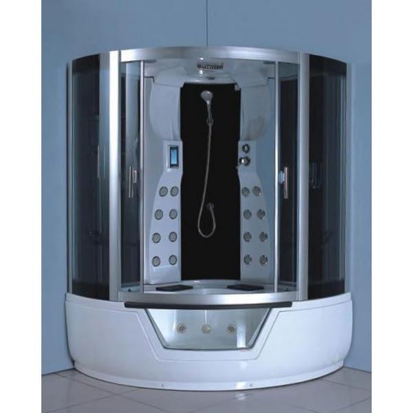 Bagno Italia Cabina de ducha hidromasaje 150x150 2 plazas con bañera