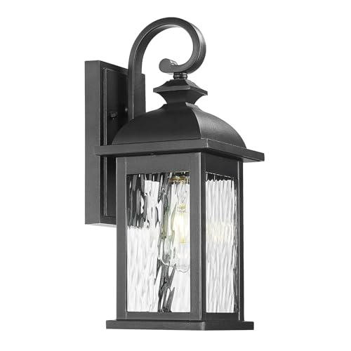 FEMILA Outdoor Wall Light Fixture, 1-Light Exterior Waterproof Wall Sconce, 15' Front Porch Lights...