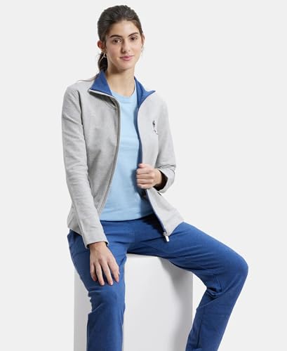 Image of Jockey Women's CottonSolid Regular Standard Length Jacket