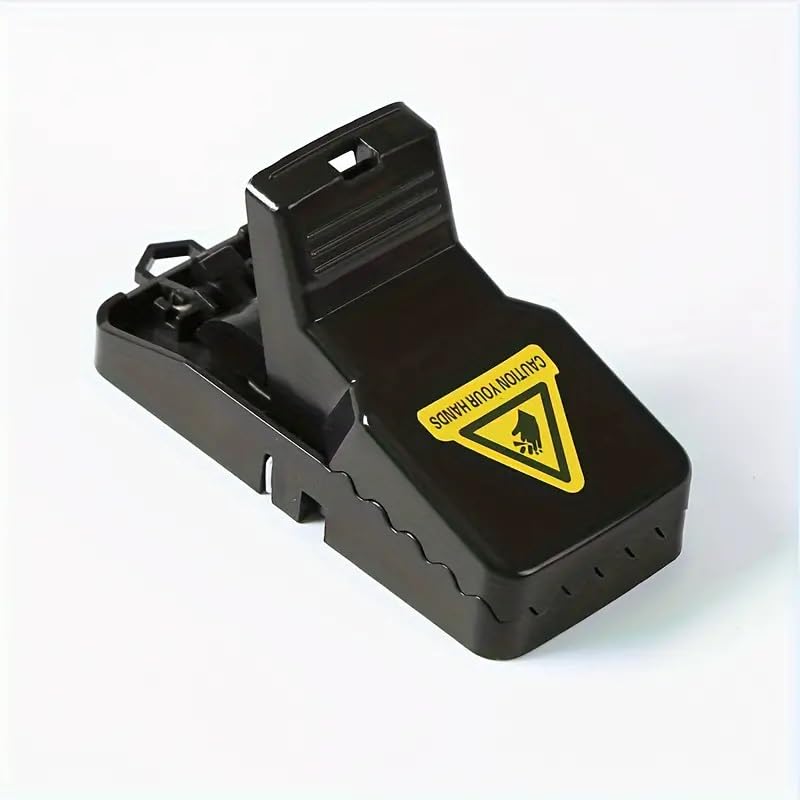EZ LIVING 2pcs Black Mouse Trap Catcher Mouse Trap Catcher Humane Mouse Trap Live Mouse Trap Catch and Release Mouse Trap Mouse Trap for Home-image-48