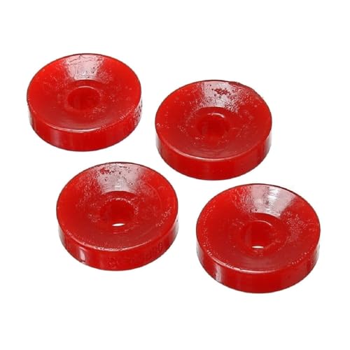Debrroce Suspension Shock Bushing Set for Honda for Civic 2006-2011 Rear Upper Red OE-Diameter Straight Eye-Style 3.00