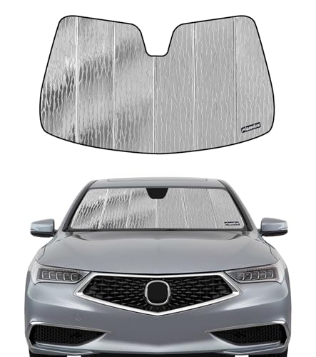 Pigenius Windshield Sunshade for Acura TLX 2021-2025, Reversible Silver/Black