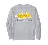 Photo Gallery funny butter pun jokes - you look poppin stop butter me up maglia a manica Photo Gallery funny butter pun jokes - you look poppin stop butter me up maglia a manica