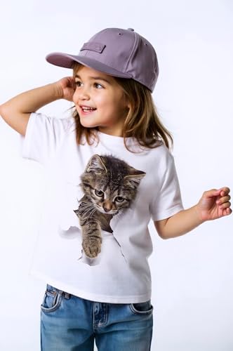 SELINK Short Sleeve T Shirts for Girls Casual Kids Tshirts Casual Tees Tunic Tops3