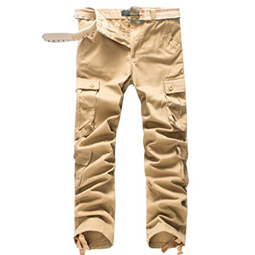 AYG Herren cargohose us bdu ranger hose militär tarnt arbeit khaki 32