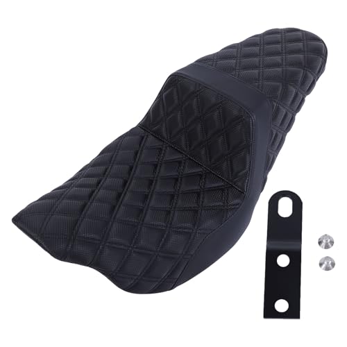 Siège de moto FLTRX coussin éponge confortable pour selle Touring 2009-2023 biplace