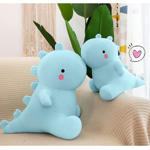 Ditucu Cute Dinosaur Stuffed Animals Toys Plush Dolls Soft Dino Plushie Birthday Gifts For Kids Girls Boys Blue 10 Inch #TOP7