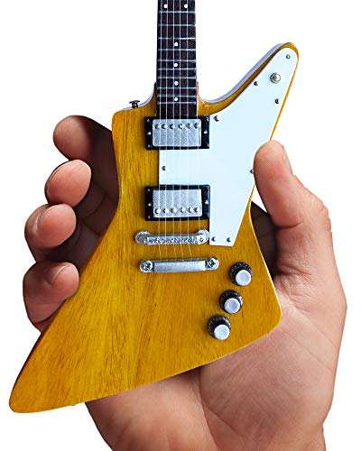 FanMerch Explorer Korina Guitar Replica - 1:4 Scale Model