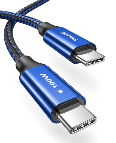 Sicuro e affidabile: 5000 volte il test di connessione, la spina non è allentata. Questo cavo è dotato di un chip intelligente E-MARK, il ruolo dei chip intelligenti è quello di fornire correnti stabili e tensioni, massimizza anche la protezione del dispositivo durante la ricarica rapida. Oltre a fornire un'esperienza di ricarica confortevole e veloce, mantiene anche la sicurezza di ricarica del dispositivo e riduce le perdite del dispositivo