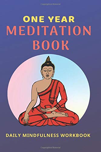 One Year Meditation Book Daily Mindfulness Workbook: 365 Cards Tools to Handle Stress For Busy People, Awaken Positive Energy, Improve Mental Health, (Spiritual Life Balance)
