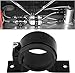 BARTOO 50mm Fuel Filter Mounting Bracket, Fuel Pump Clamp Holder for car Oil/Fuel/Gas Pump(Black Bracket, 50mm)
