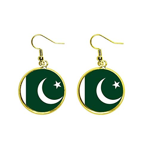 Pendientes de Pakistán para eventos culturales y moda urbana de mujer
