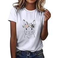 Design: Casual Crew Neck Top , Letter Printing Design, Loose And Flowing Tunic Top, Creating A And Elegant Style. It Is Made Of , Durable And Suitable For Your Everyday Wear. Features: This Casual Crew Neck Short Sleeve Top Is Feminine. Very Comforta...