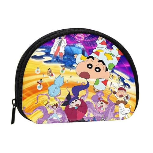 クレヨンしんちゃん 小銭入れ コインケース こぜにいれ 定期入れ ミニ 財布 コンパクト 手のひらサイズ 大容量 軽量 お札入れ プレゼント ギフト 就職祝い