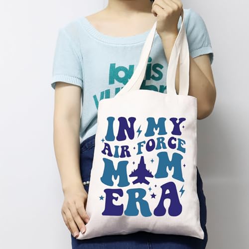 Bolsa tote Air Force Mom ligera y elegante miniatura 6