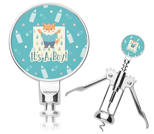 Personalized Baby Shower Corkscrew