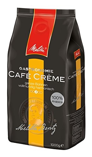 Melitta Gastronomie Cafe Creme 1 Kg Ganze Bohnen Kaffee (Beutel: 1000g) - Imagen 6