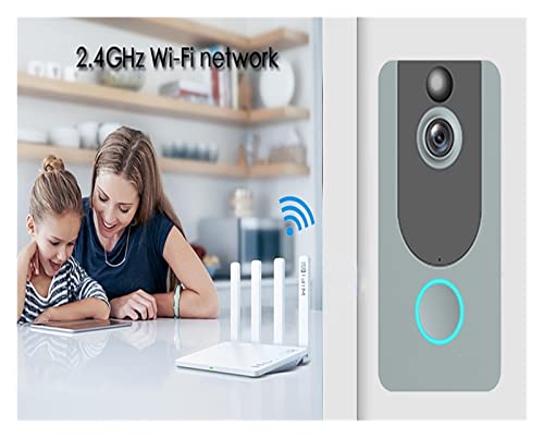 Visiophone sans fil avec caméra de porte 1080P et intercom connecté - 7