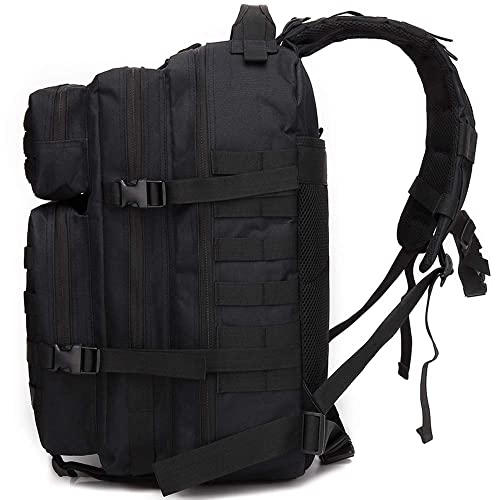 45L Military Tactical Backpack, Createy Large Army 3 Day Assault Pack Molle Bag #TOP2