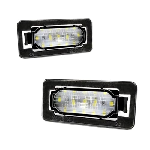 Lámparas LED matrícula Toyota Corolla para eliminar luz amarilla