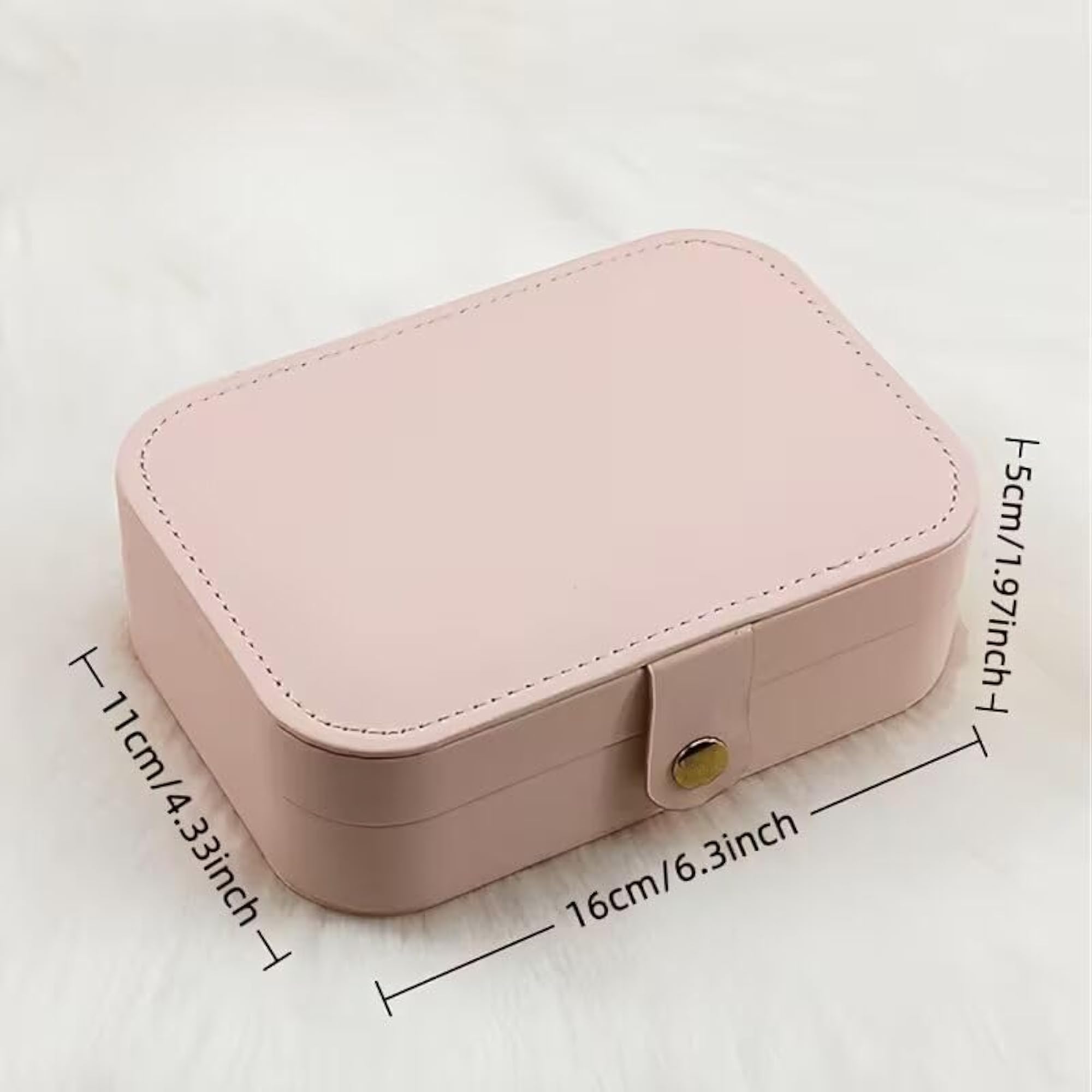 Travel Jewelry Organizer Box for Women, Portable Storage Case