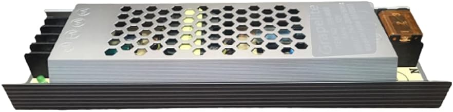 LEDOLUX 12V 10A 120W Ultra Slim Body AC/DC Switching Adaptor Convertor Driver/Power Supply for LED Strip Light Lamp/CCTV Camera/Security System/Radio/Computer Project (12V/10 AMP)