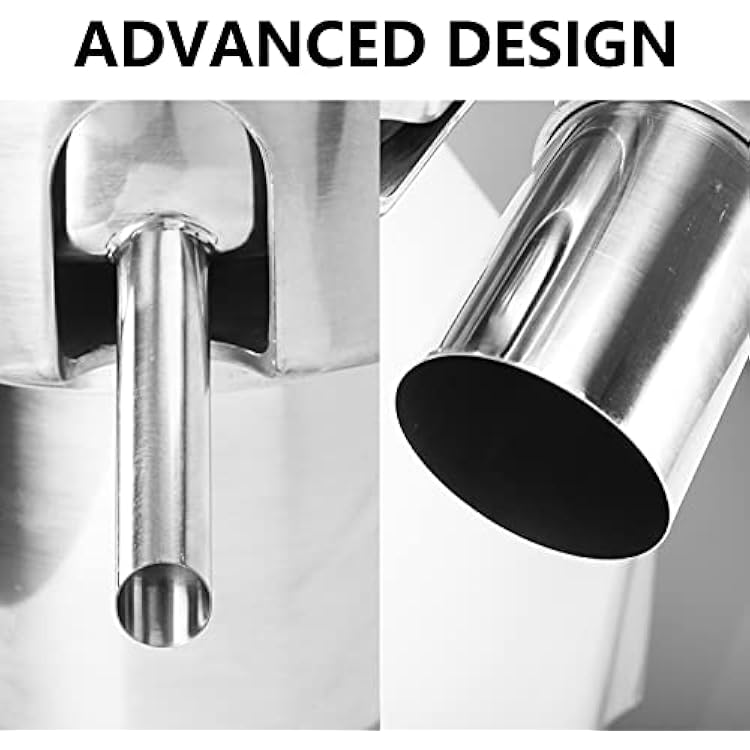 Commercial Juicer Machine,Stainless Steel Electric Juice Extractor 110V 370W Heavy Duty Juice Maker for Fruit and Vegetables
