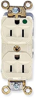 15A 5-15R 125V Receptacle Duplex Ivory - Pack Of 6