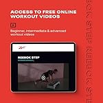 Reebok Fitness Multipurpose Adjustable Aerobic and Strength Training Workout Step Platform for HIIT, Cardio, and General Sessions - Image 4